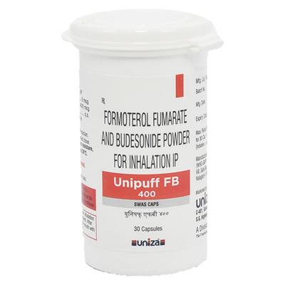 UNIPUFF FB 400 Capsule 30's - Asthma/COPD-Ast