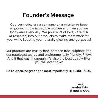 CGG Cosmetics Lip & Cheek Tint Balm SPF 15 - Go Rouge (125) 7 gm - Lip Balms