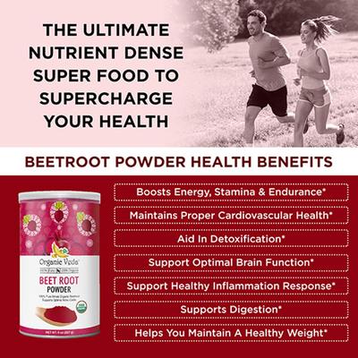 Organic Veda Beet Root Powder 454 gm - Pure Herbs