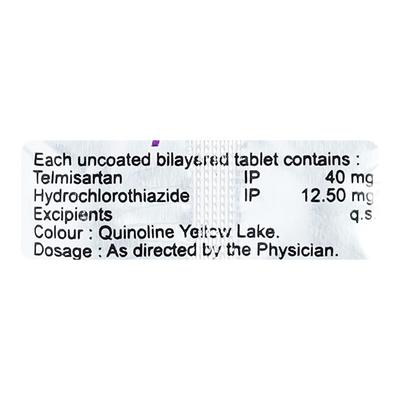 TELMIPIL H 40mg Tablet 10's - Hypertension-Ang