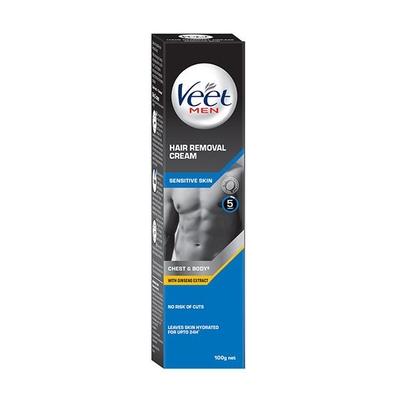 Veet Hair Removal Cream for Men - Sensitive Skin 100 gm - Shaving & Hair Removal
