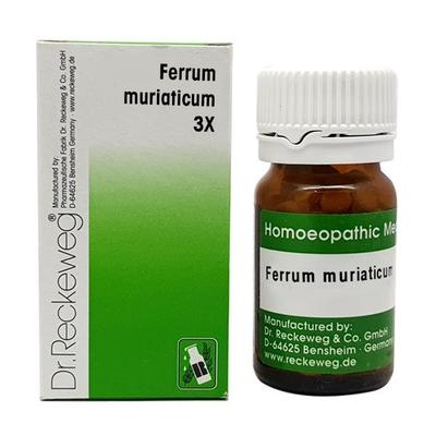 Dr. Reckeweg Ferrum Metallicum 3X Tablet 20 gm - Triturations (Homeo Tablets)