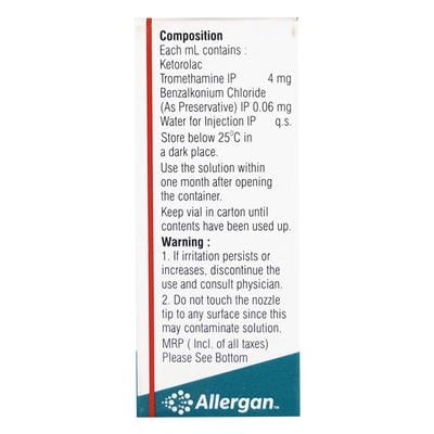 Acular LS Eye Drops 5ml - Pain relief-Nsa