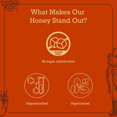 Saaral Wild Honey 400 gm - Honey