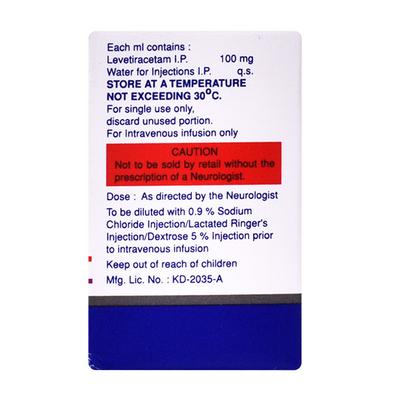 Torleva Injection 5ml - Epilepsy/Convulsion-Ant