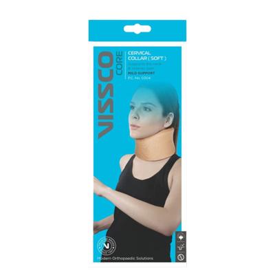 Vissco Core Cervical Collar Mild Support (0304) (XXL) - Soft - Neck/Shoulder Supports