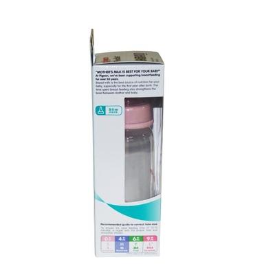 Pigeon Peristaltic Nursing Bottle Kpp Nipple (M) - Pink 200 ml - Feeding & Nursing
