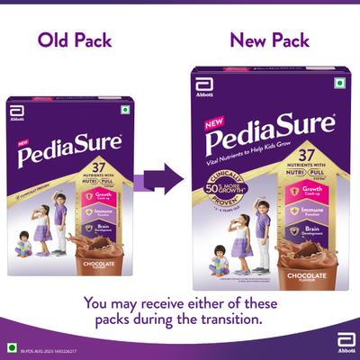 Pediasure Scientifically Designed Nutrition Health Drink Refill - Chocolate Flavour 1 kg - Kids Nutrition