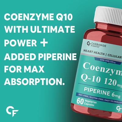 CF Coenzyme Q-10 Capsule 60's - Co-Q