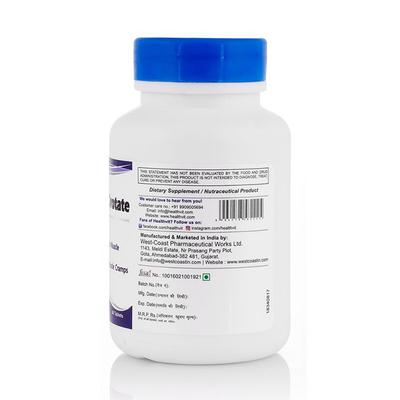 HealthVit Magnesium Orotate 200 mg Tablet 60's - Calcium And Minerals