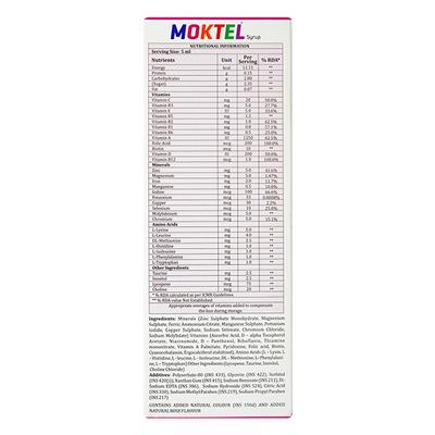 MOKTEL Syrup 200ml - Supplements-Vam
