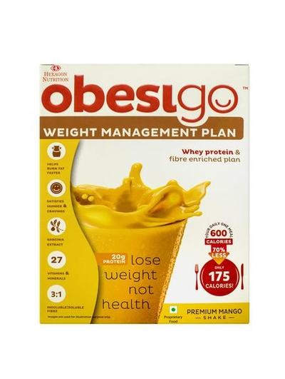 Hexagon Obisigo Mango Powder (Box of 7 Sachets) 450 gm - Baby And Infant Supplements