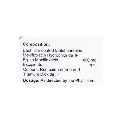 Moxiford 400mg Tablet 5'S - Bacterial Infections-Qui