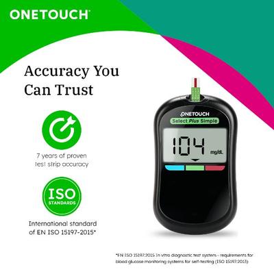Onetouch Select Plus Test Strips 50's - Blood Glucose Monitors/Strips