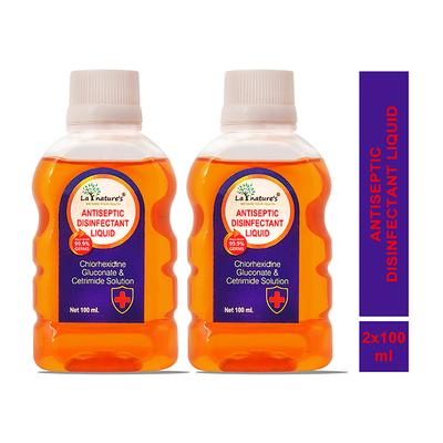 La Nature's Antiseptic Disinfectant Liquid (Pack of 2 x 100 ml) - Health Products