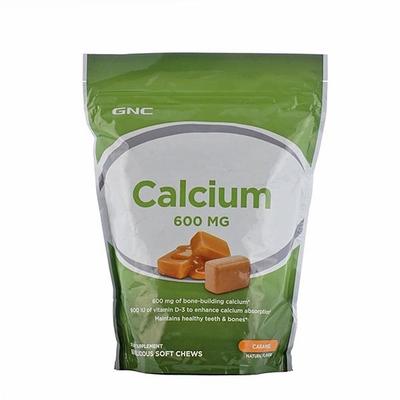 GNC Chewable Calcium Soft Caramel 600 mg Tablet 60's - Calcium And Minerals