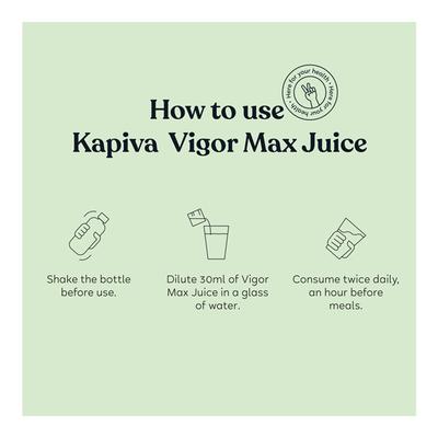 Kapiva Vigor Max Juice 1 ltr - Sexual Healthcare