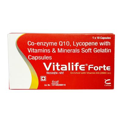 VITALIFE FORTE Soft Gelatin Capsule 10's - Supplements-Vam