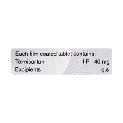 HILTEL 40mg Tablet 10's - Hypertension-Ang