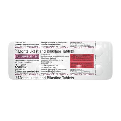 ALLERBLIS M Tablet 10's - Allergies-Ant