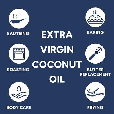 CF Coconova Extra Virgin Cold Pressed Coconut Oil 200 ml - General Health