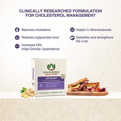 Maharishi Ayurveda Lipomap Tablet 40's - Speciality Medicines