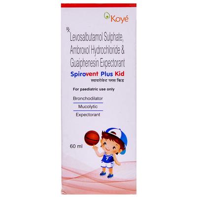 Spirovent Plus Kid Syrup 60ml - Cough And Cold-Cou