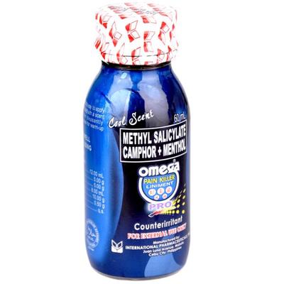 Omeha Pain Killer Liniment Pro (Methyl Salicylate Camphor + Menthol) 60 ml (N) - Balm & Ointments