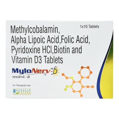 MYLONERV D Tablet 10's - Supplements-Vam
