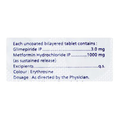 GLYCINOVA G FORTE 3mg Tablet 10's - Diabetes-Ant