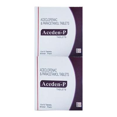 Aceden P Tablet 10'S - Pain relief-Nsa