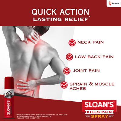 Sloan's Pain Relief Spray 55 gm - Pain Relief Spray