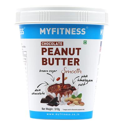 Myfitness Chocolate Peanut Butter - Smooth 510 gm - Nutritional Bars