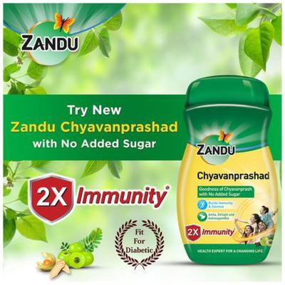 Zandu Chyavanprashad With No Added Sugar 450 gm - Chyawanprash