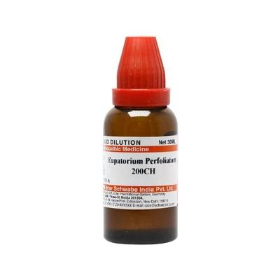 Dr.Willmar Schwabe Eupatorium Perfoliatum 200CH 30 ml - Dilutions