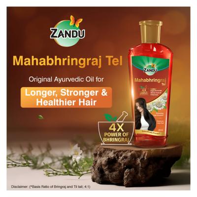 Zandu Mahabhringraj Tel Hair Oil 200 ml - Hair Oils