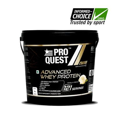 Proquest Advanced Whey Protein Powder - Vanilla Cream Flavour 4 kg - Whey Proteins