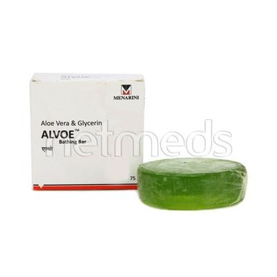 Alvoe Soap 75gm - Dry Skin-Emo