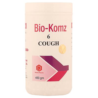 Pioneer Bio Komz 6 Cough Tablets 450 gm - Speciality Medicine
