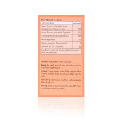 Planet Herbs Gluco Fit Capsule 60's - Diabetes Care (Ayush)