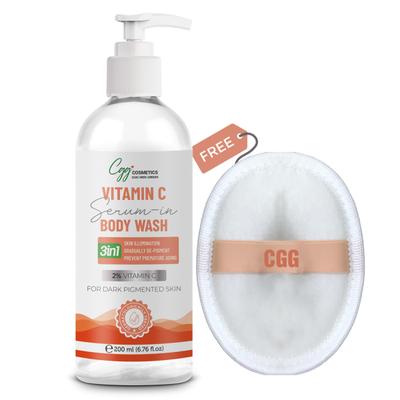 CGG Cosmetics 2% Vitamin C Serum in Body Wash 200 ml - Shower Gels & Body Wash
