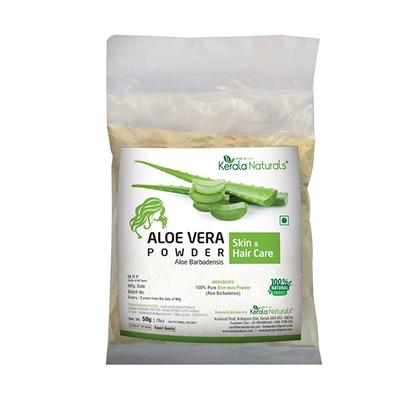 Kerala Naturals Aloe Vera Powder 50 gm - Personal Care (Ayush)