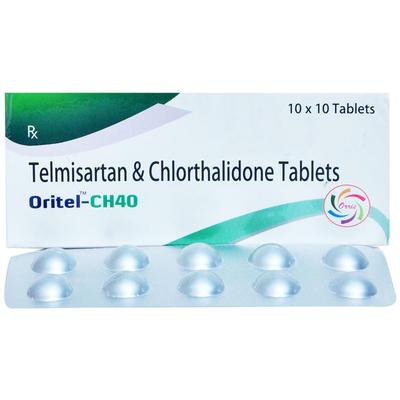 ORITEL CH 40mg Tablet 10's - Hypertension-Ang
