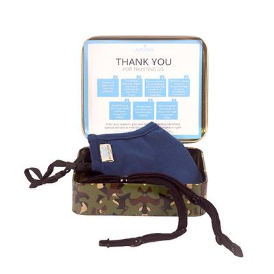 Advind Healthcare Military Grade N99 Mask - Blue (L) 1's - Face Mask