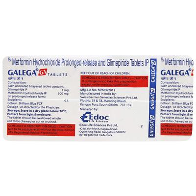 GALEGA G 1 Tablet 10's - Diabetes-Ant