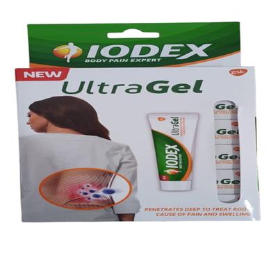 Iodex Ultra Gel Body Pain Expert (Pack of 6 x 15 gm) - Gel/Cream