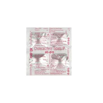 HI D 60K Tablet 4'S - Supplements-Vit