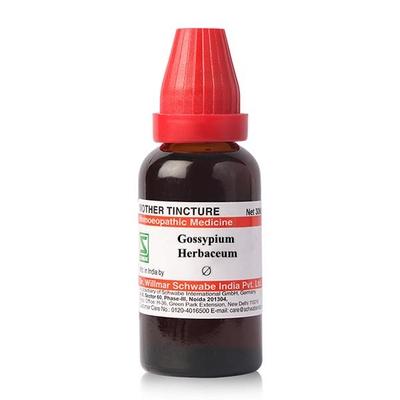 Dr.Willmar Schwabe Gossypium Herbaceum Ø Liquid 30 ml - Mother Tincture
