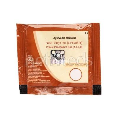 Patanjali Praval Panchamrit Ras Powder 5 gm - Speciality Medicines