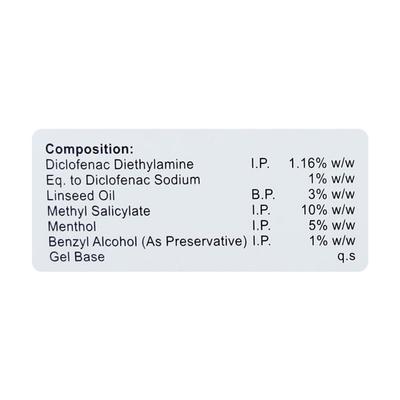 VOLTANASE Gel 30gm - Pain relief-Nsa